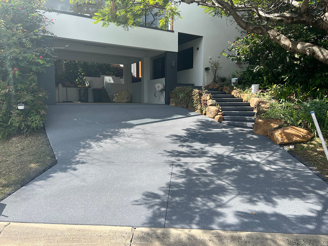 concrete resurfacing driveway